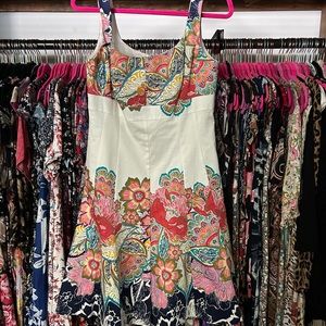 Nine West fit and flare floral dress
